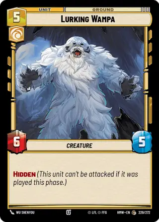 Lurking Wampa
