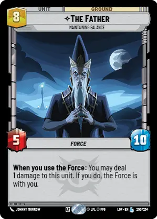 The Father, Maintaining Balance