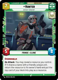 Hunter, Outcast Sergeant
