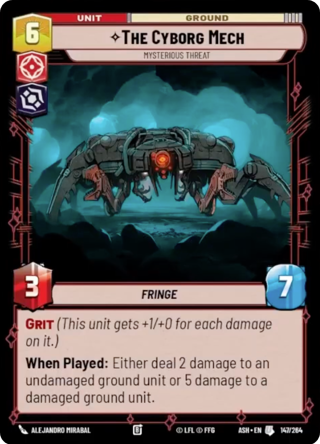 The Cyborg Mech, Mysterious Threat