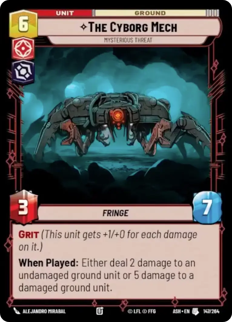 The Cyborg Mech, Mysterious Threat