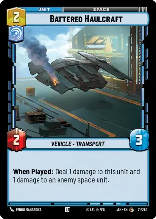 Battered Haulcraft