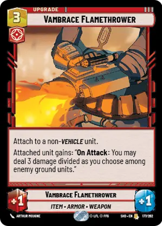 Vambrace Flamethrower