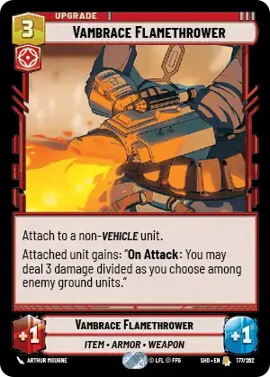 Vambrace Flamethrower