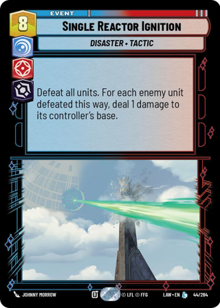 Single Reactor Ignition