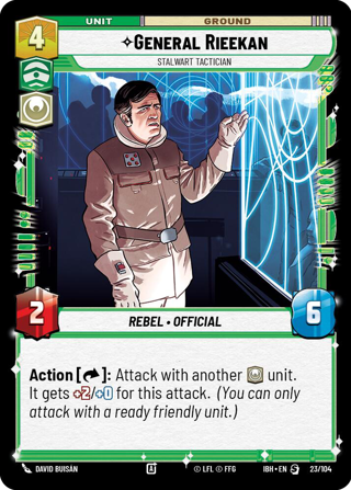 General Rieekan, Stalwart Tactician