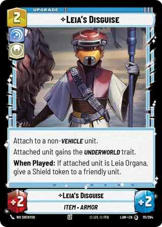 Leia's Disguise