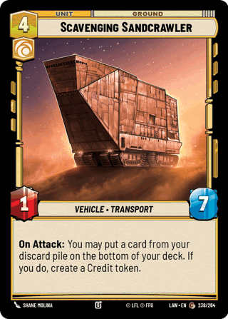 Scavenging Sandcrawler