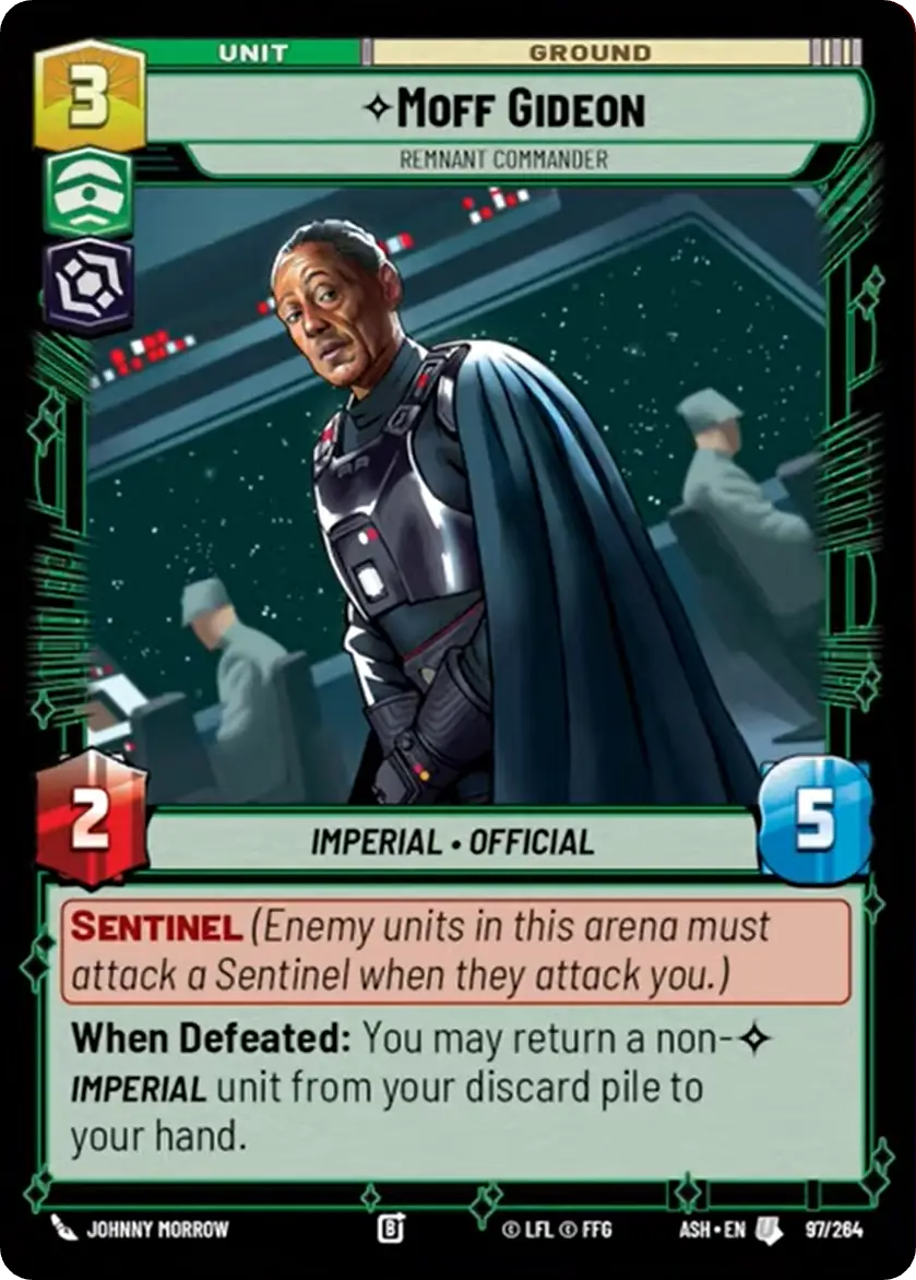 Moff Gideon, Remnant Commander