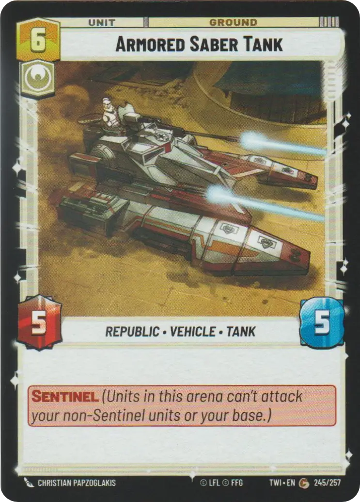 Armored Saber Tank