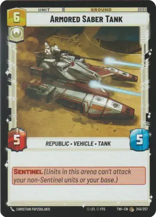 Armored Saber Tank