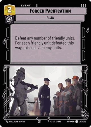 Forced Pacification