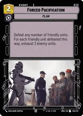 Forced Pacification