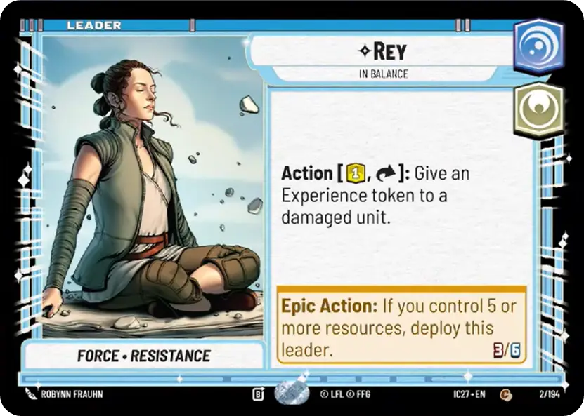 Rey, In Balance