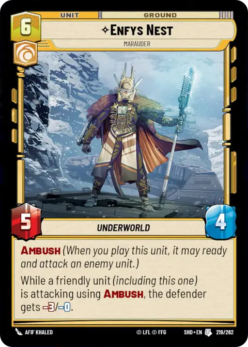 Enfys Nest, Marauder