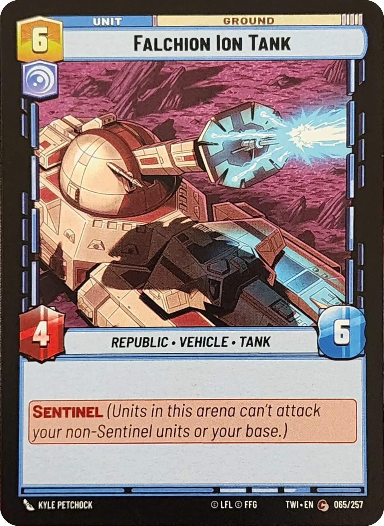 Falchion Ion Tank