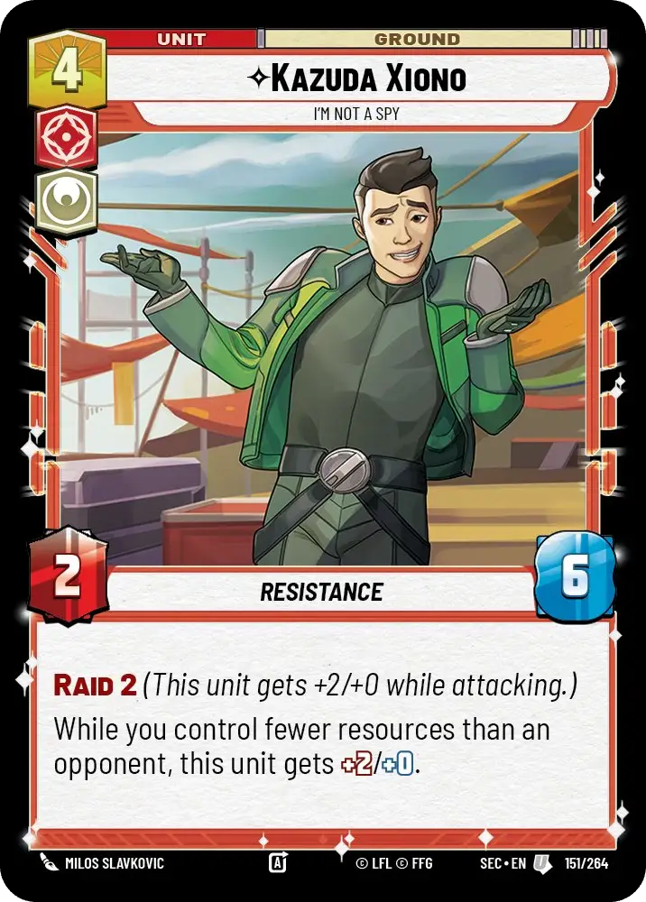 Kazuda Xiono, I'm Not A Spy