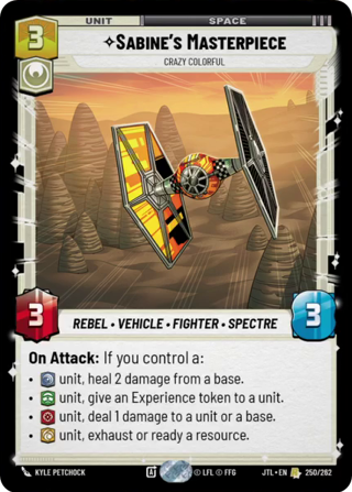 Sabine's Masterpiece, Crazy Colorful