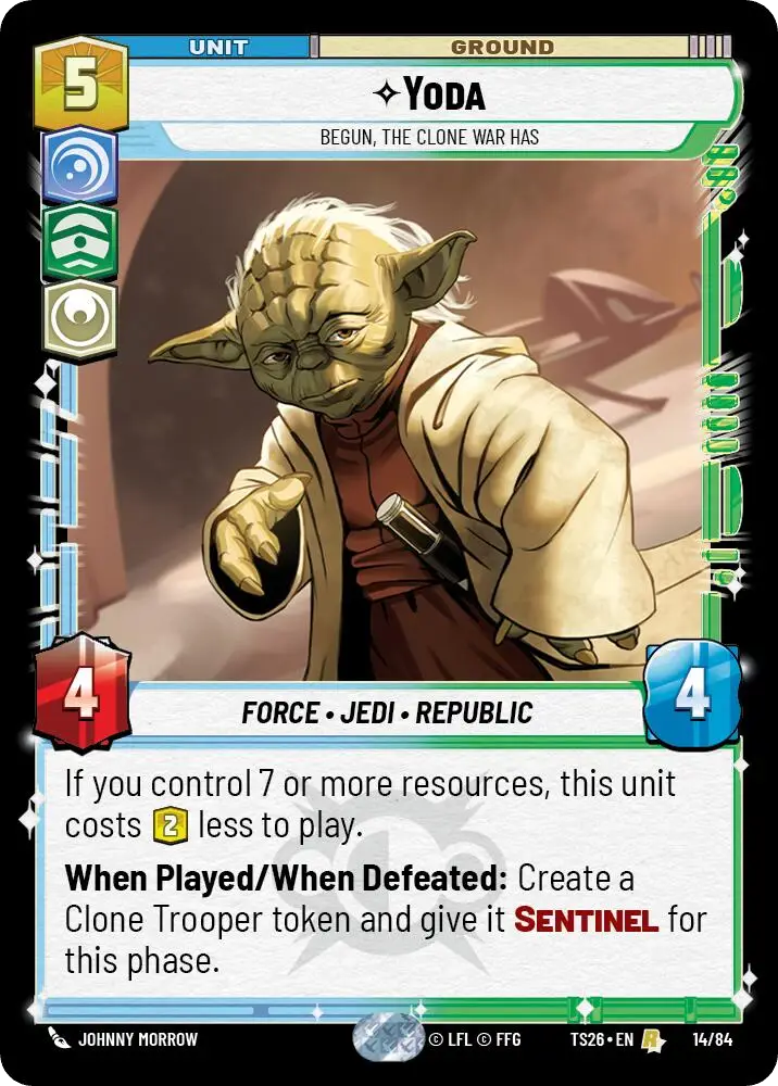 Yoda, Begun, The Clone War Has