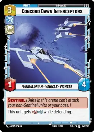 Concord Dawn Interceptors