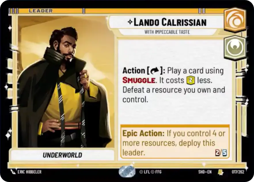 Lando Calrissian, With Impeccable Taste