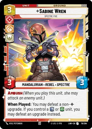 Sabine Wren, Spectre Five
