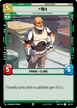 Rex, Outserved His Purpose