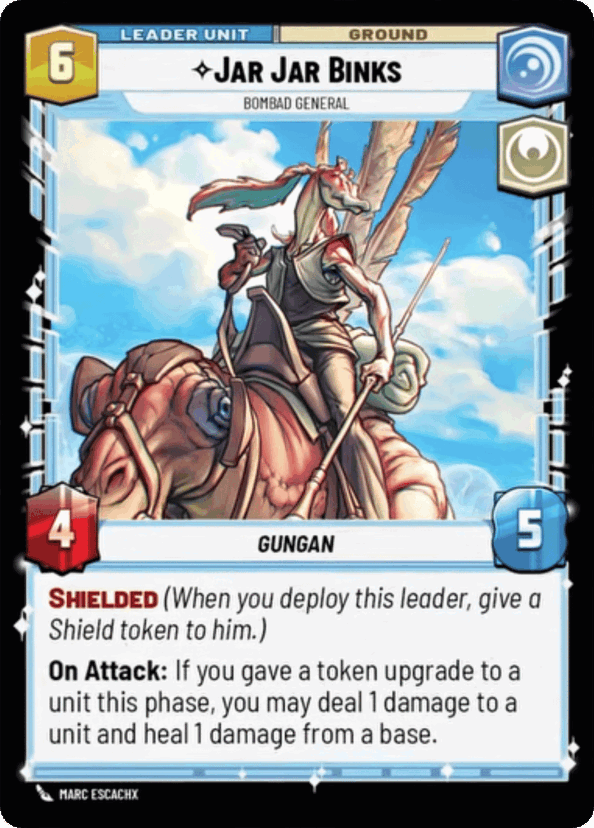 Jar Jar Binks, Bombad General