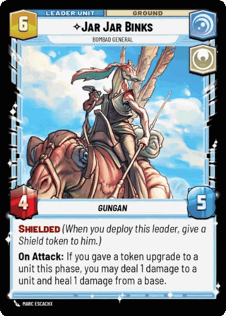 Jar Jar Binks, Bombad General