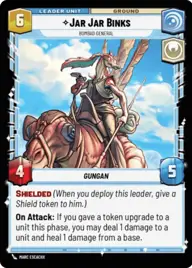Jar Jar Binks, Bombad General