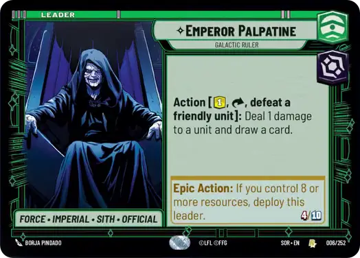 Emperor Palpatine, Galactic Ruler