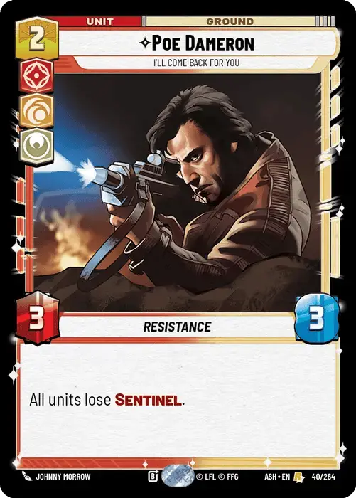 Poe Dameron, I'll Come Back For You