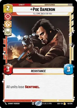Poe Dameron, I'll Come Back For You