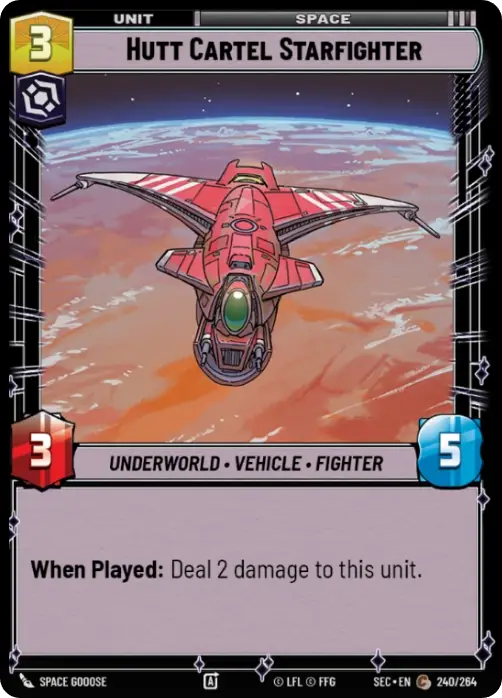 Hutt Cartel Starfighter