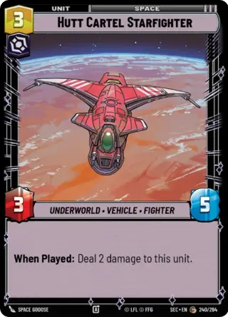 Hutt Cartel Starfighter