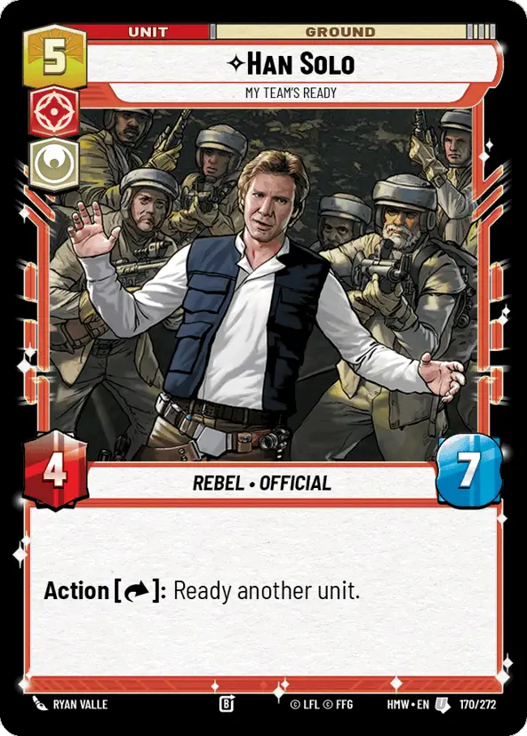 Han Solo, My Team's Ready