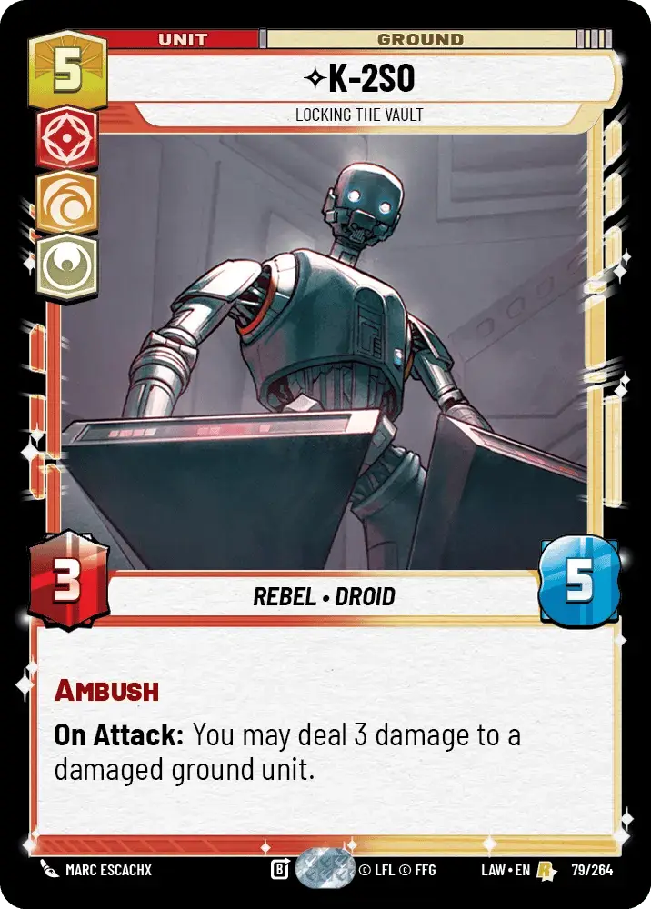 K-2S0, Locking The Vault