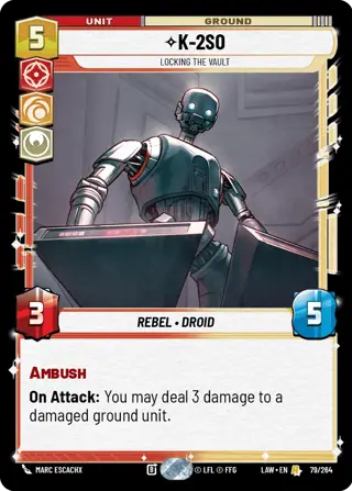 K-2S0, Locking The Vault