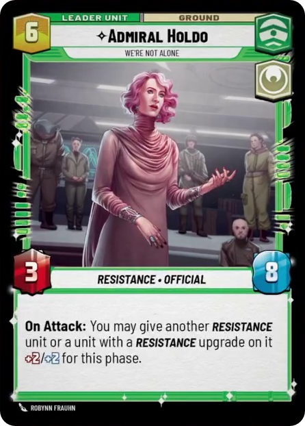 Admiral Holdo, We're Not Alone