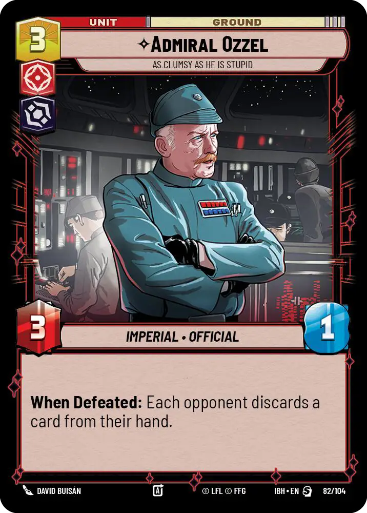 Admiral Ozzel, As Clumsy As He Is Stupid