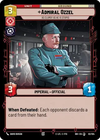 Admiral Ozzel, As Clumsy As He Is Stupid