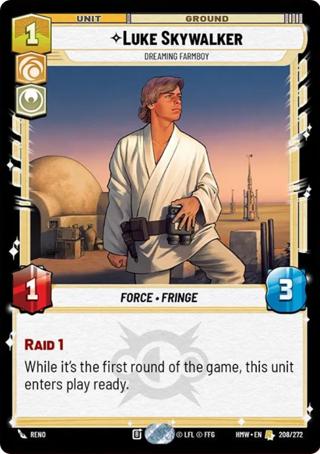 Luke Skywalker, Dreaming Farmboy