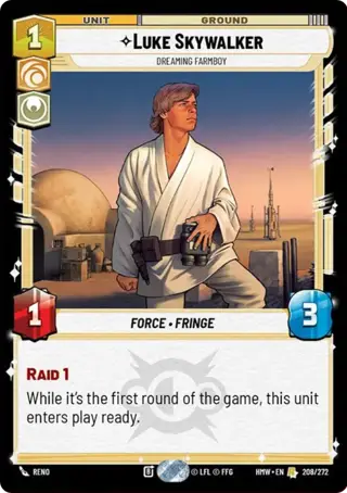 Luke Skywalker, Dreaming Farmboy