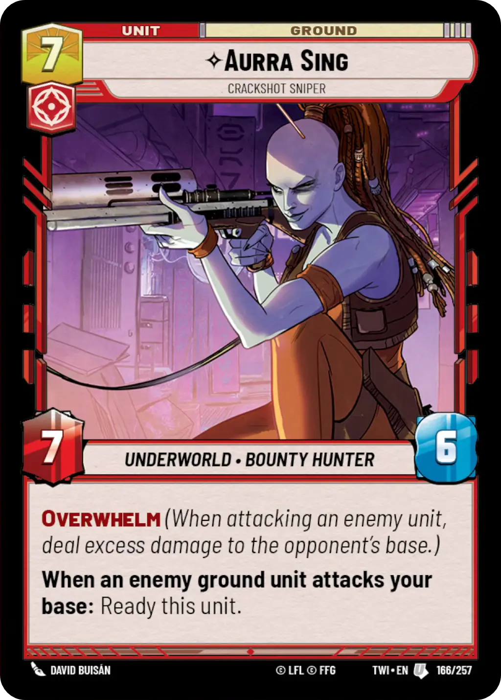 Aurra Sing, Crackshot Sniper
