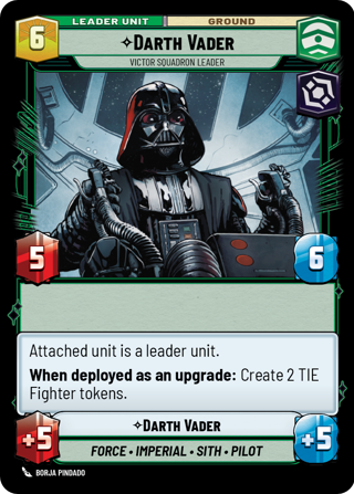 Darth Vader, Victor Squadron Leader Unit