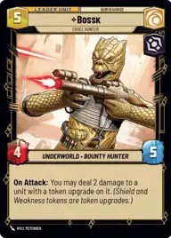 Bossk, Cruel Hunter