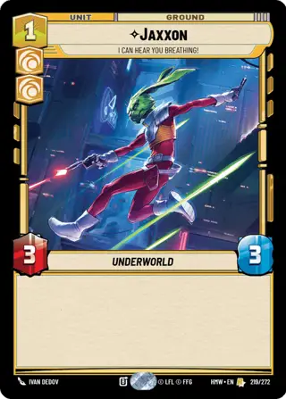 Jaxxon, I Can Hear You Breathing!
