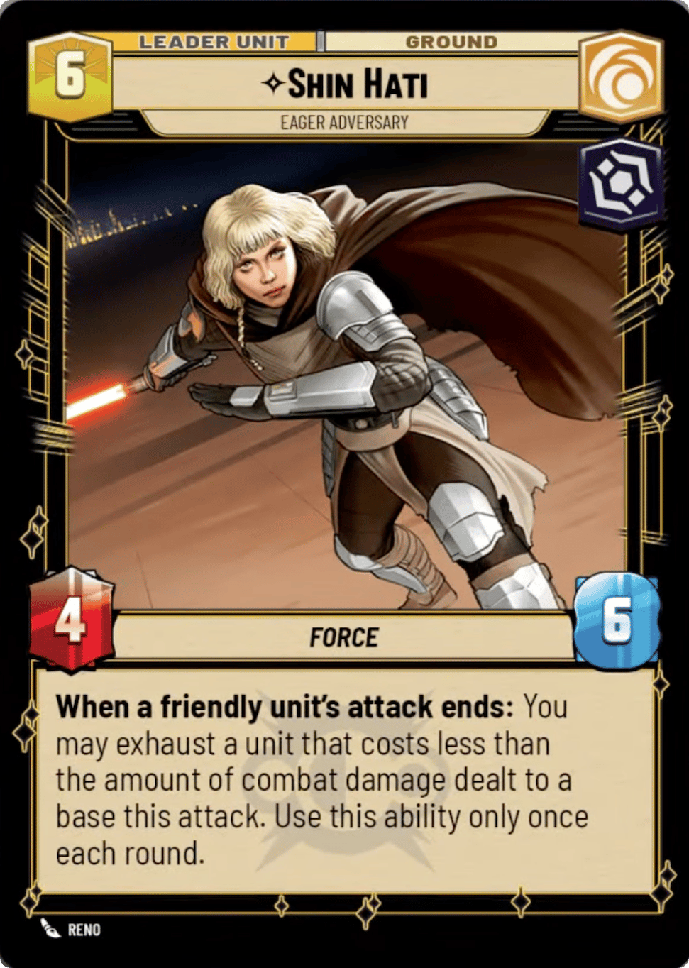 Shin Hati, Eager Adversary
