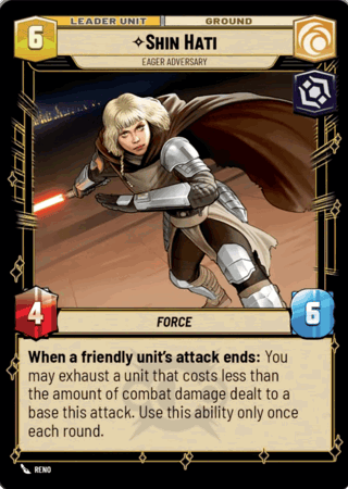 Shin Hati, Eager Adversary