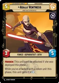 Asajj Ventress, Ambitious Apprentice